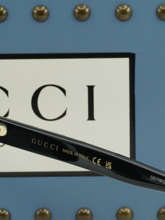 Gucci GG1122SA 001 Square Sunglasses – Black/Grey Gradient main image 10